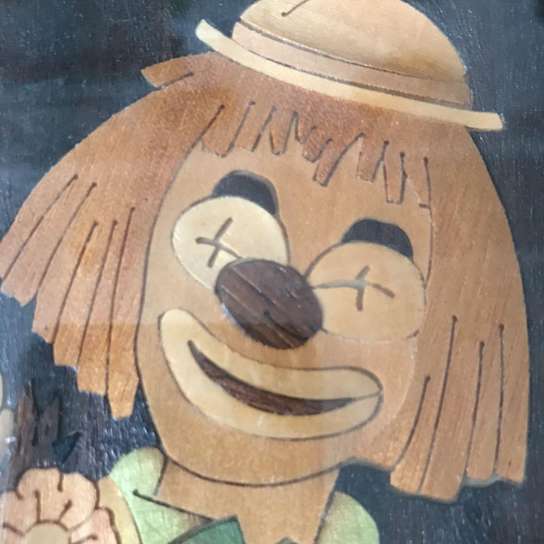 イタリア製　木製絵画