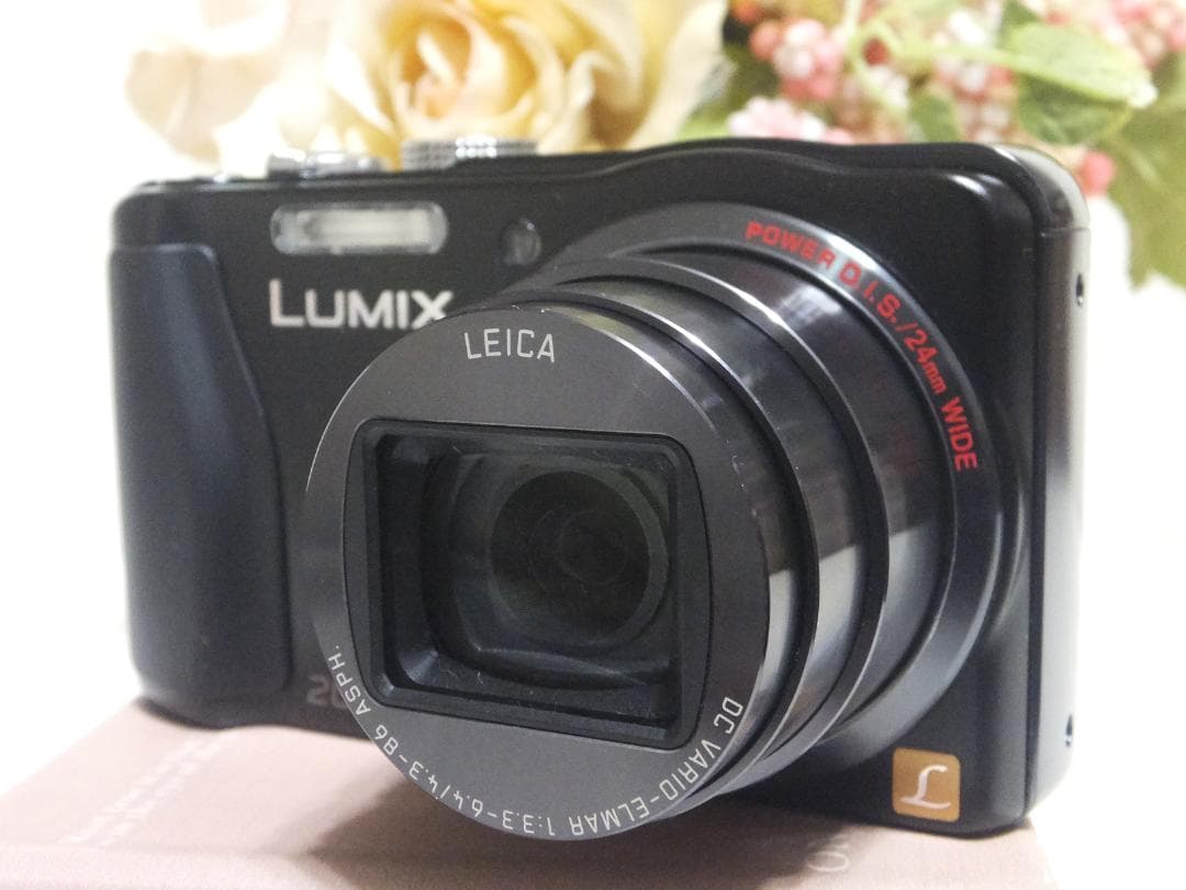☆彡 作動品 パナソニック LUMIX DMC TZ30 ブラック ☆彡