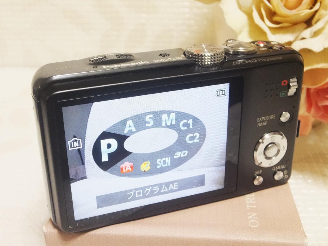☆彡 作動品 パナソニック LUMIX DMC TZ30 ブラック ☆彡