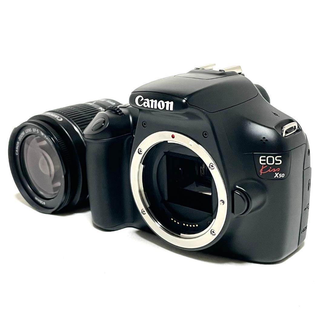 入門一眼レフ❣️ Canon EOS Kiss X50 手ブレ補正レンズセット