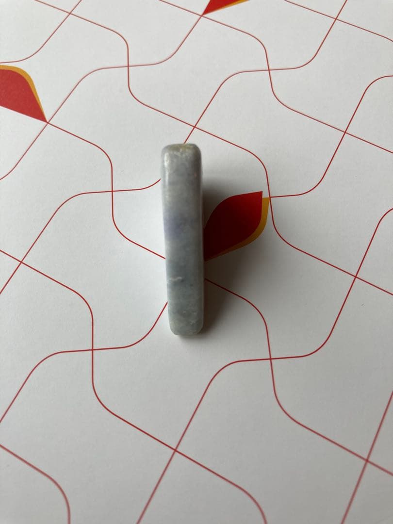 糸魚川翡翠　ラベンダー　ネックレス