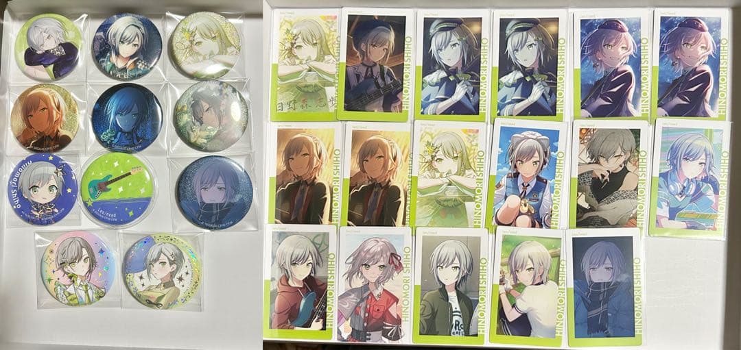 日野森志歩 缶バッジ 特典 エピカ 箔押し まとめ売り