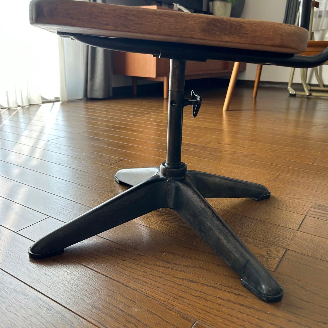 1点もの ヴィンテージ アンティーク ダイニングチェア デスクチェア 回転椅子