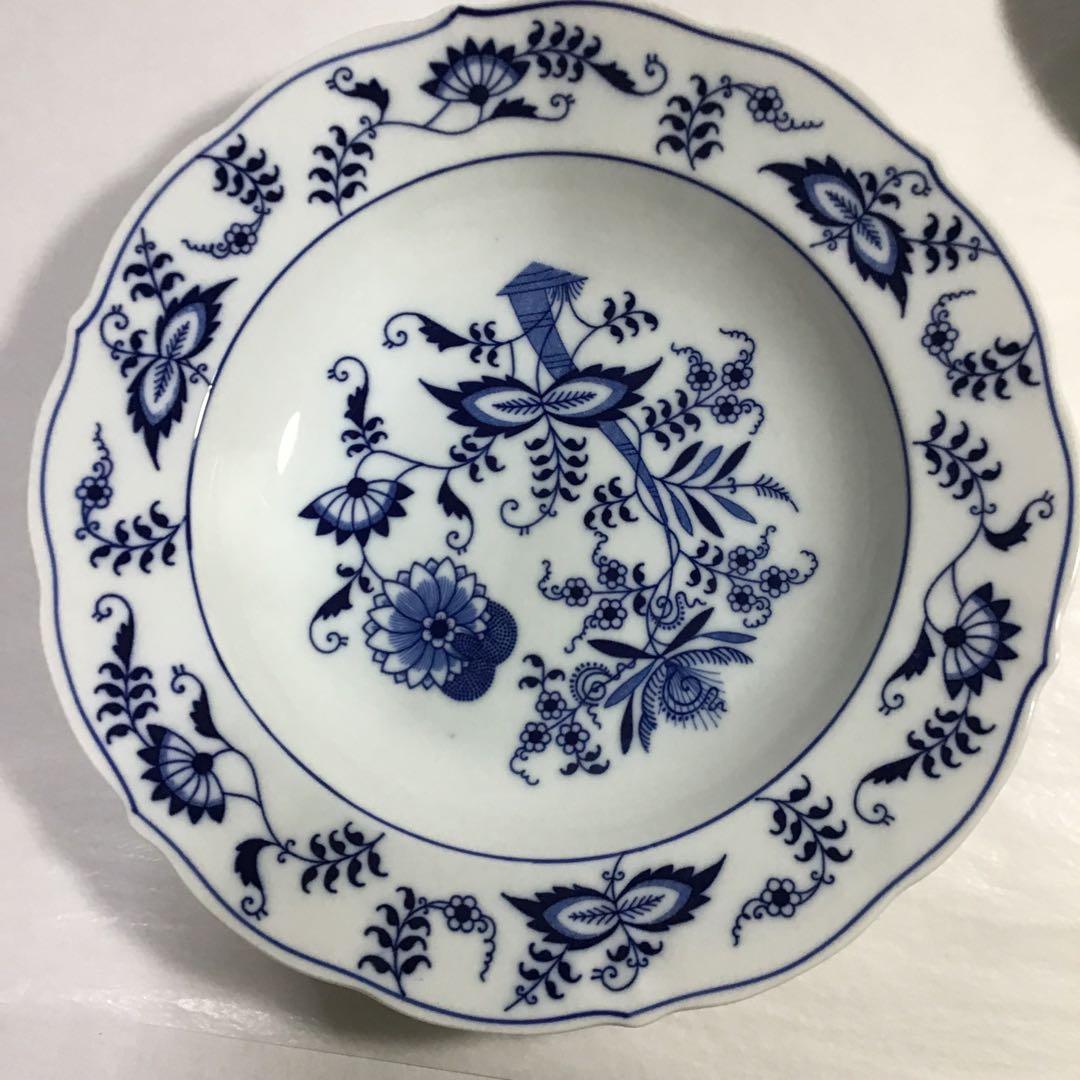 ブルーダニューブ　 ディナープレート　スープ皿 サラダボウル計6点