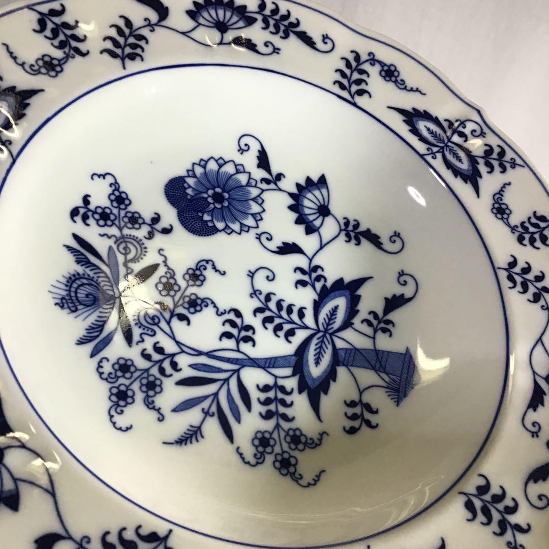 ブルーダニューブ　 ディナープレート　スープ皿 サラダボウル計6点