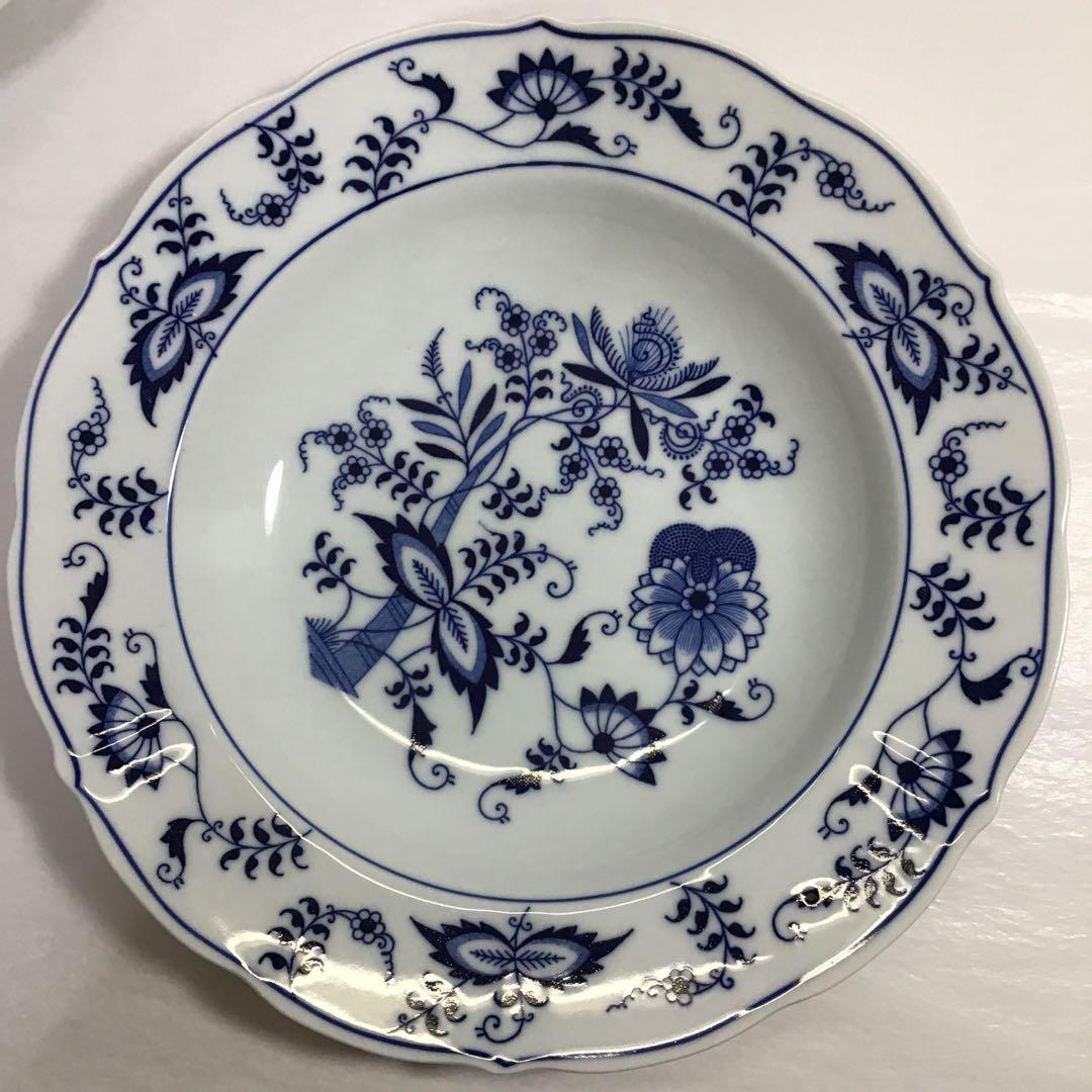 ブルーダニューブ　 ディナープレート　スープ皿 サラダボウル計6点