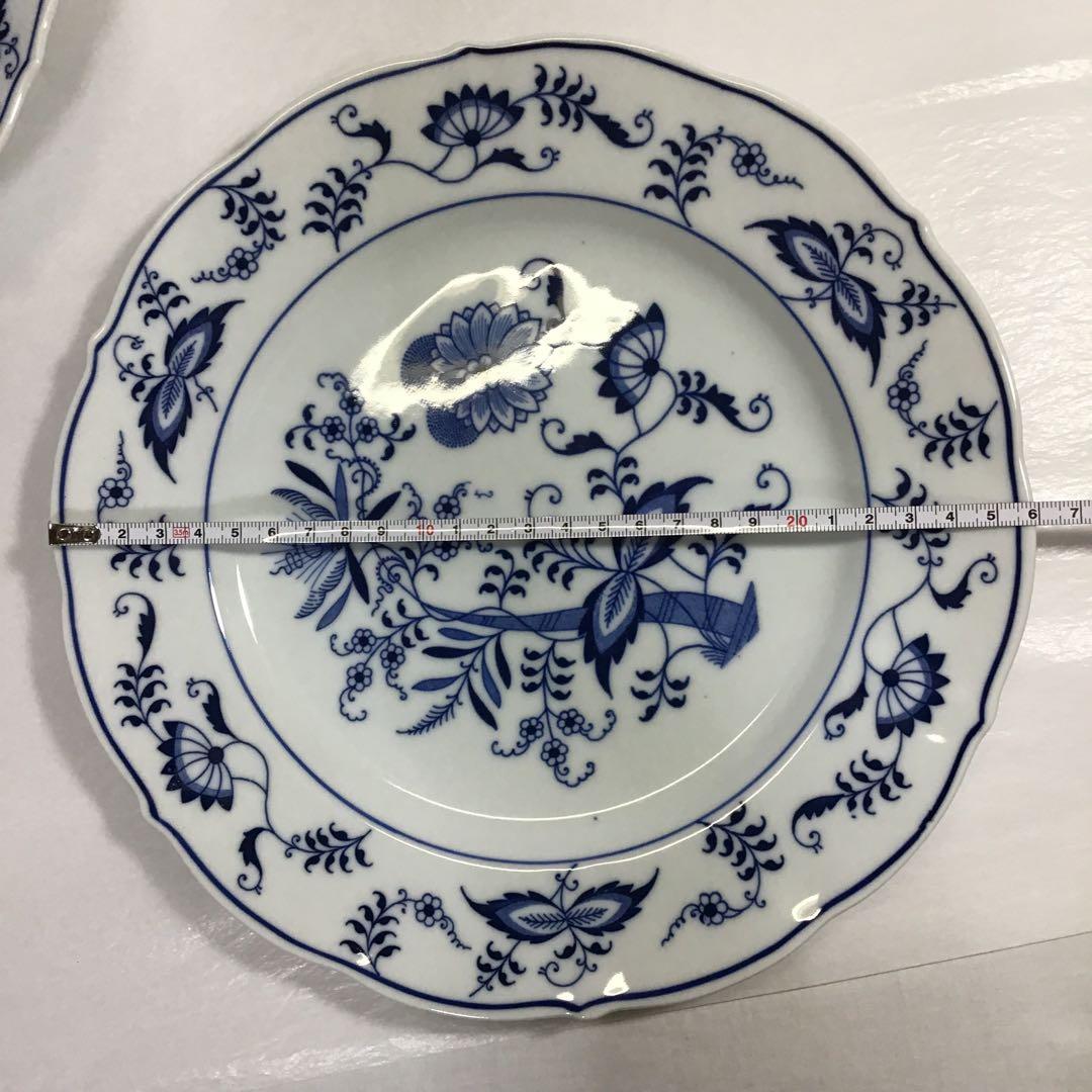 ブルーダニューブ　 ディナープレート　スープ皿 サラダボウル計6点