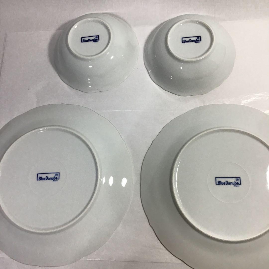 ブルーダニューブ　 ディナープレート　スープ皿 サラダボウル計6点