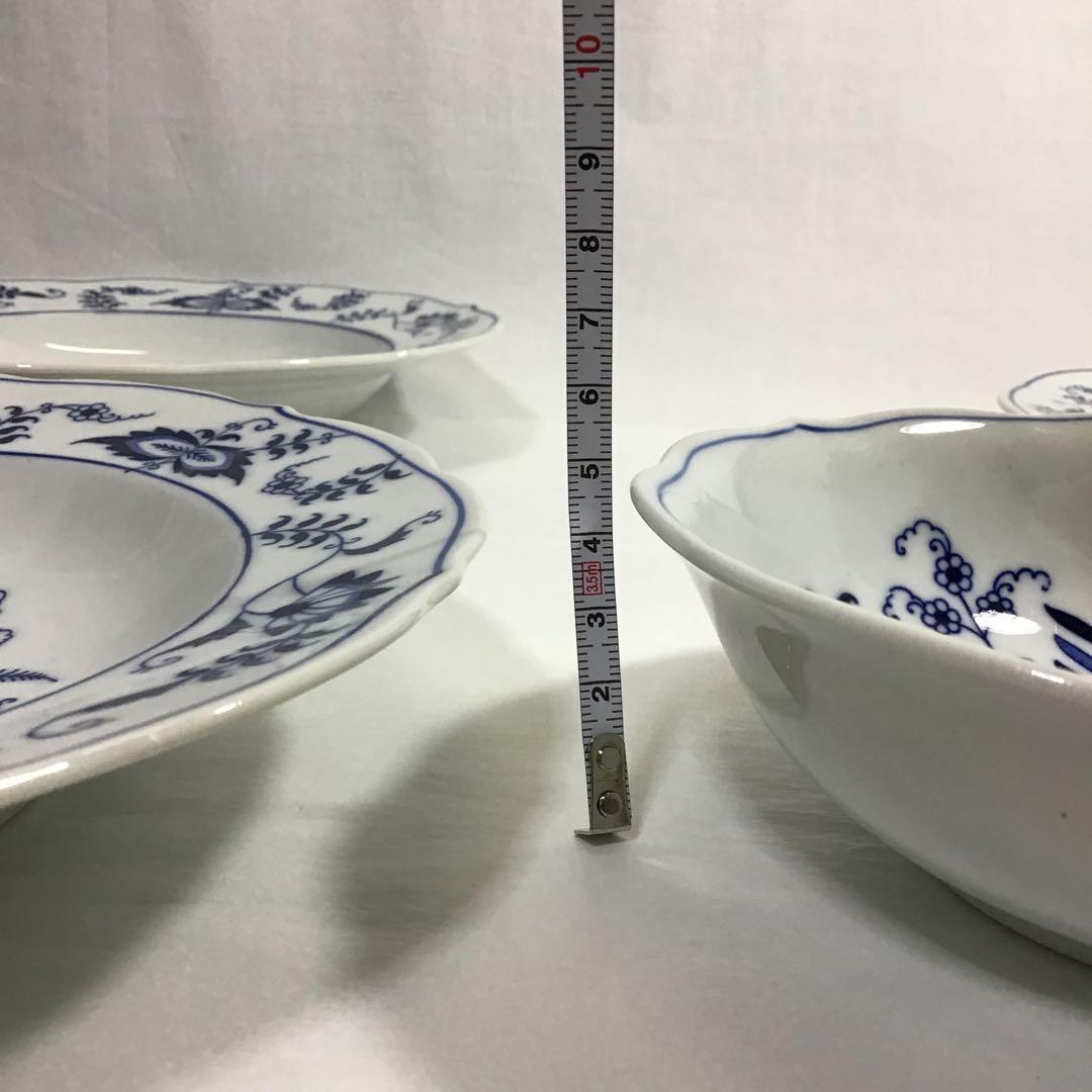 ブルーダニューブ　 ディナープレート　スープ皿 サラダボウル計6点