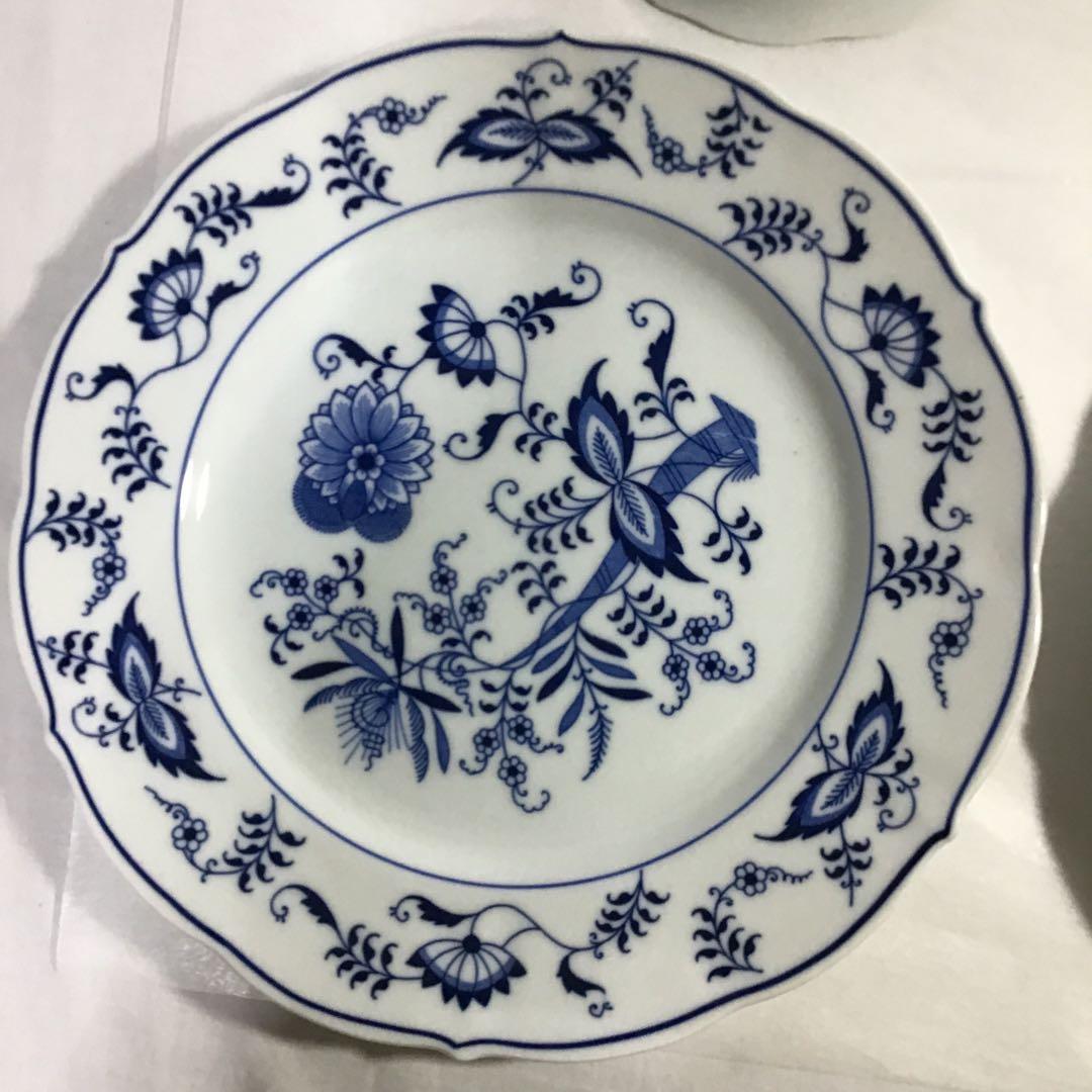 ブルーダニューブ　 ディナープレート　スープ皿 サラダボウル計6点