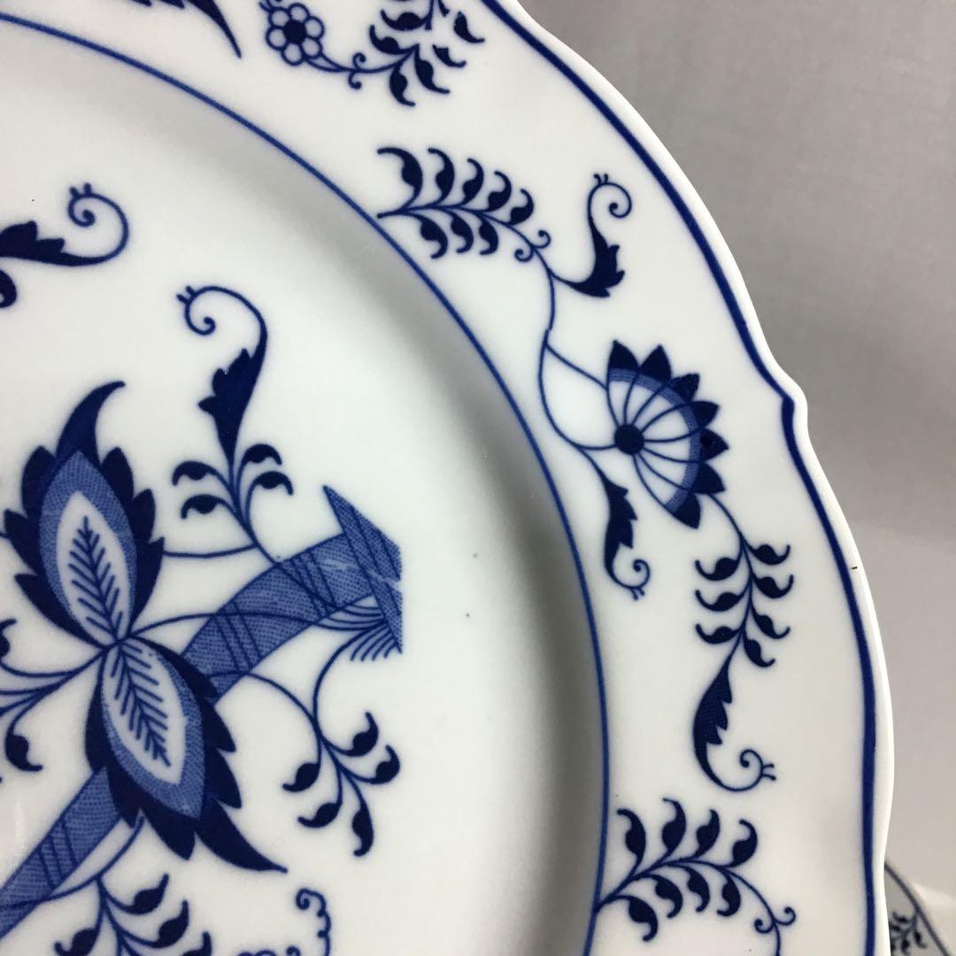 ブルーダニューブ　 ディナープレート　スープ皿 サラダボウル計6点