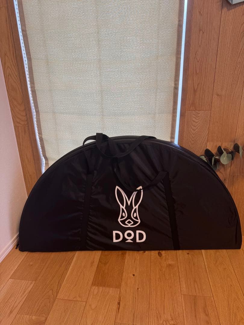 DODワンポールテントテーブルウッド調折りたたみTB6-487