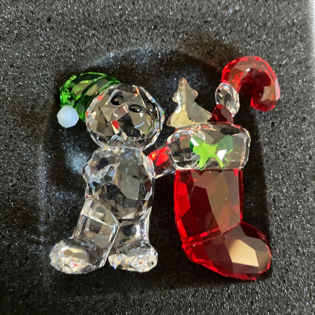 スワロフスキー　置物　 クリスベア　クリスマス　2020年限定生産品