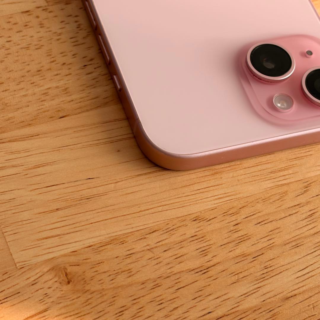 【Ran】Apple iPhone 15 ピンク 256GB 本体 ケース