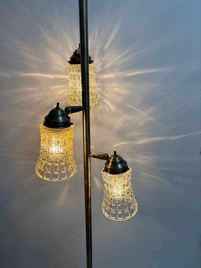 アートワークスタジオ フロアスタンド ガラス スタンドライト レトロ アメリカン