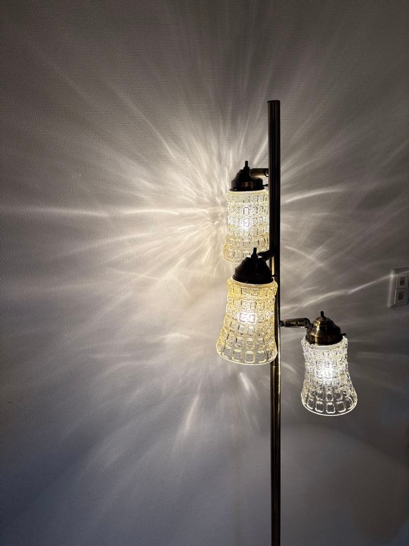 アートワークスタジオ フロアスタンド ガラス スタンドライト レトロ アメリカン