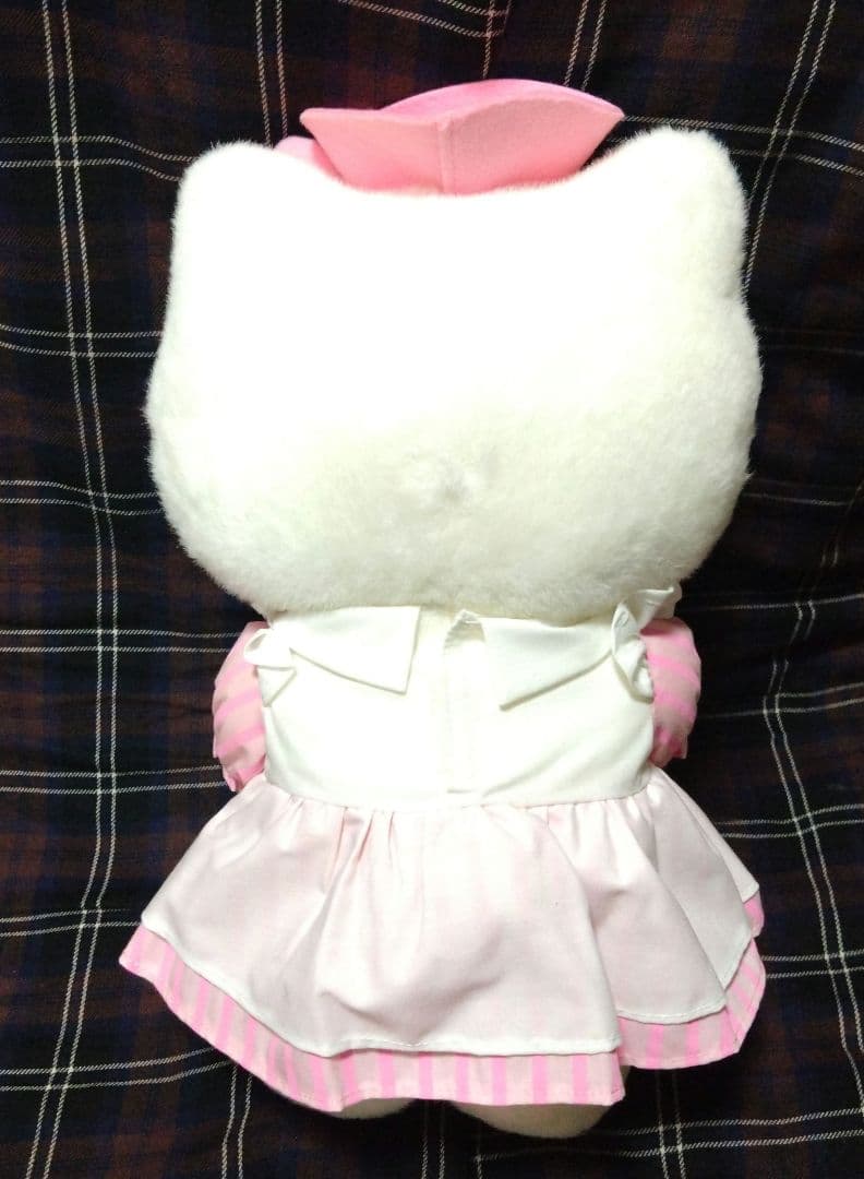 レア・希少 キティ てらしま薬局コラボぬいぐるみナース服ピンク レトロ品