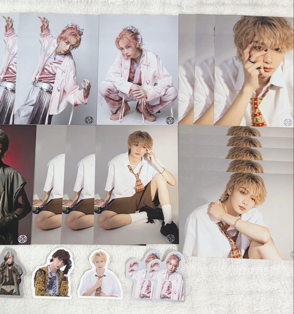 龍宮城 冨田侑暉 セット 生写真 トレカ ステッカー