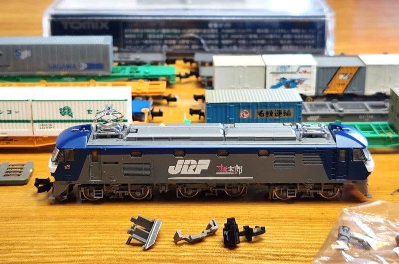 フ*ン様 TOMIX EF210 100形 コンテナ コキ 貨物11両 ジャンク
