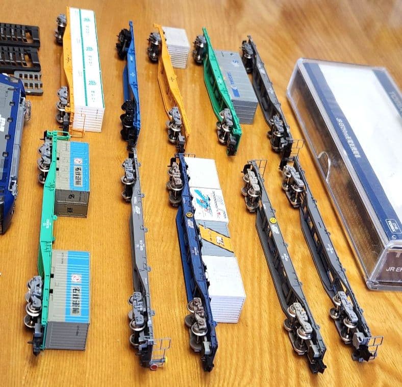 フ*ン様 TOMIX EF210 100形 コンテナ コキ 貨物11両 ジャンク