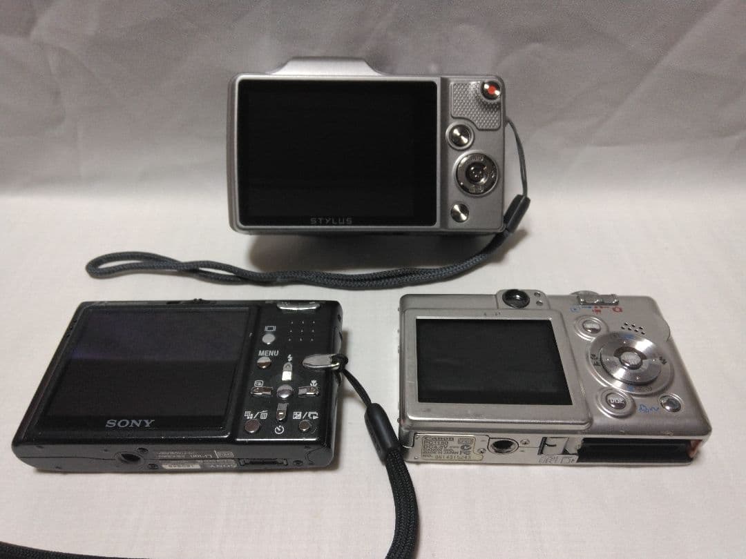 デジカメ 3台 ジャンク品