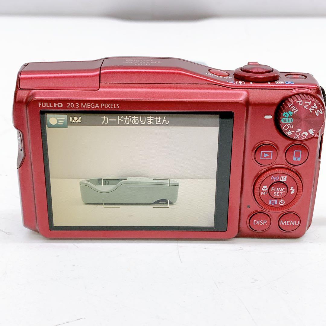 2ABM010 Canon PowerShot SX710HS レッド 動作品