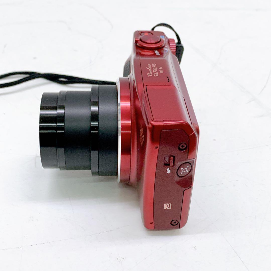 2ABM010 Canon PowerShot SX710HS レッド 動作品