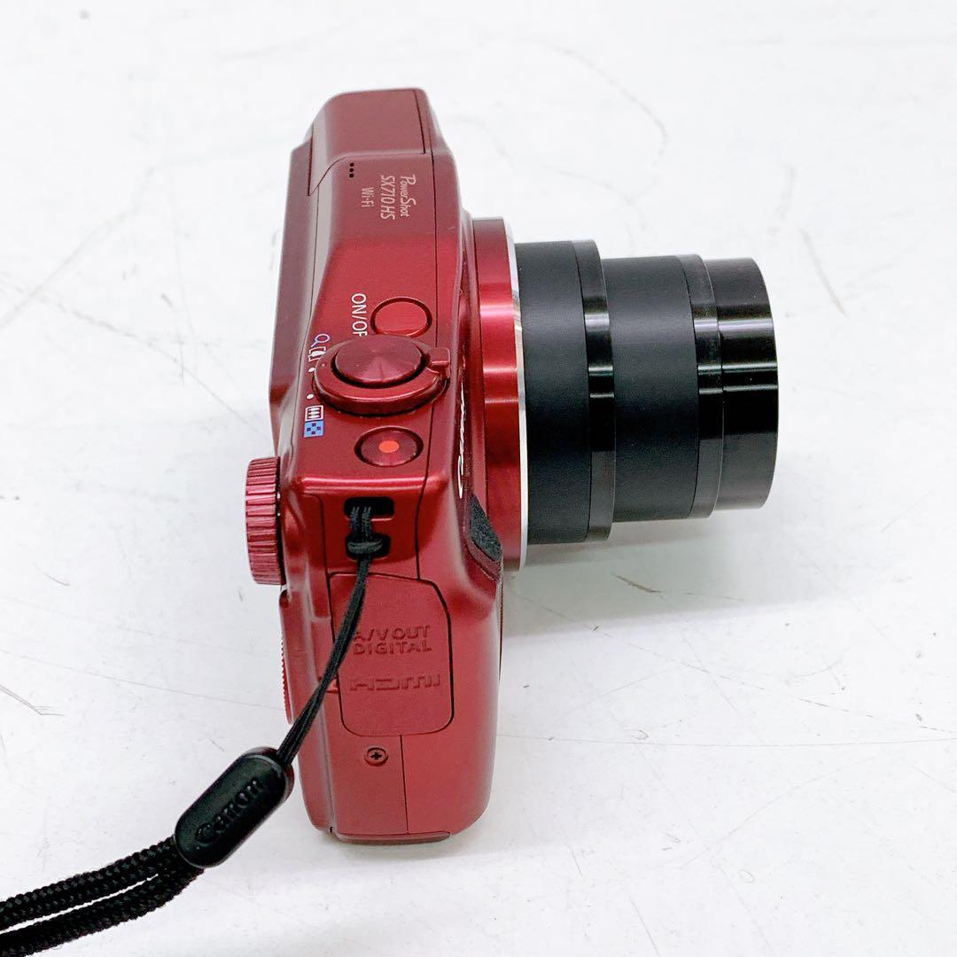 2ABM010 Canon PowerShot SX710HS レッド 動作品