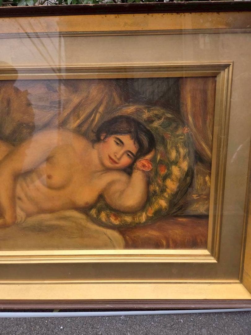 人物画 横たわる裸婦