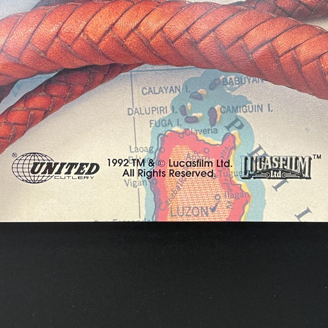 1992 インディ・ジョーンズ ポスター ルーカスフィルム 　R8SB80