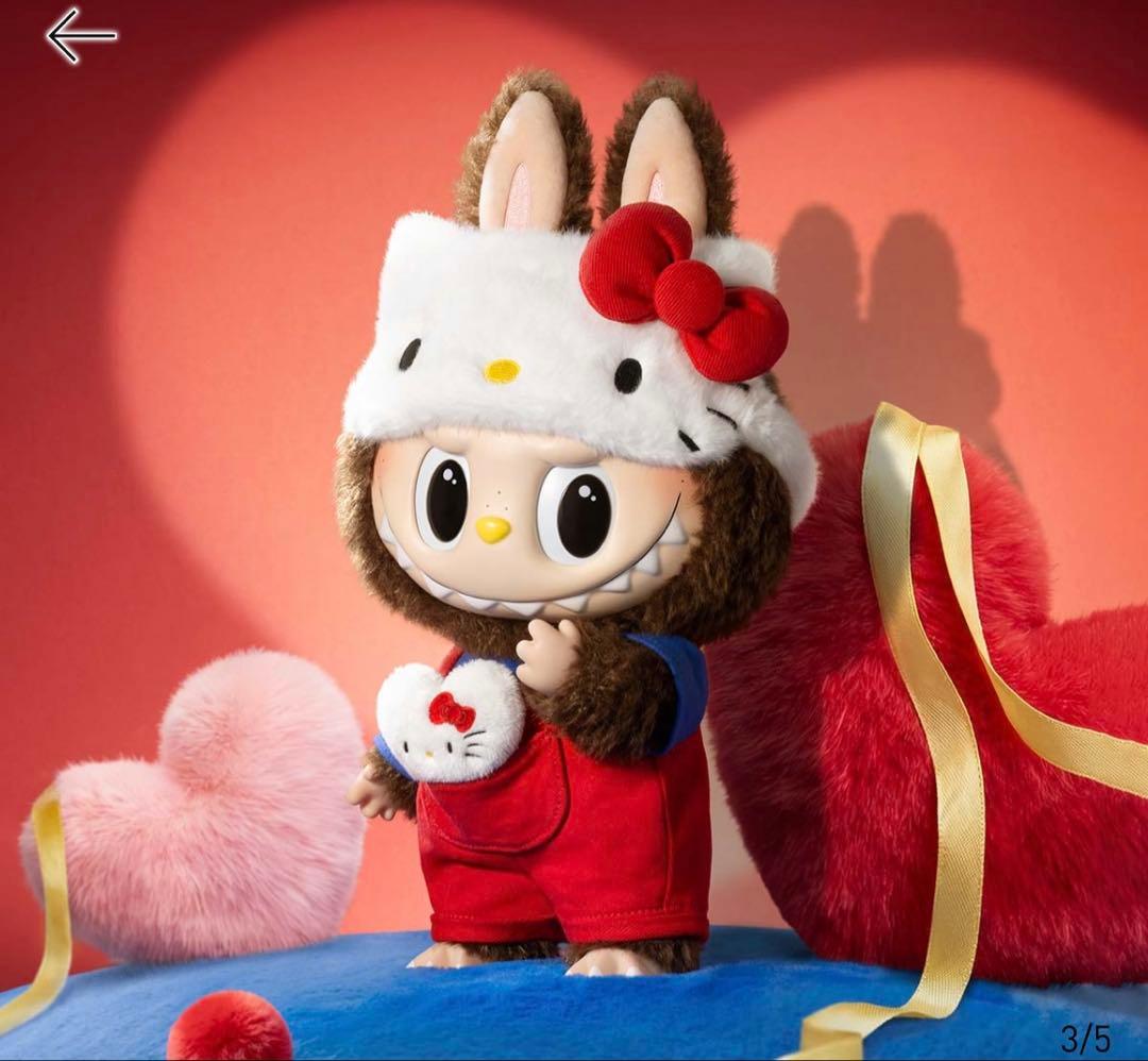 The monsters✖️Hello kittyめいぐるみ　ノベルティー付き