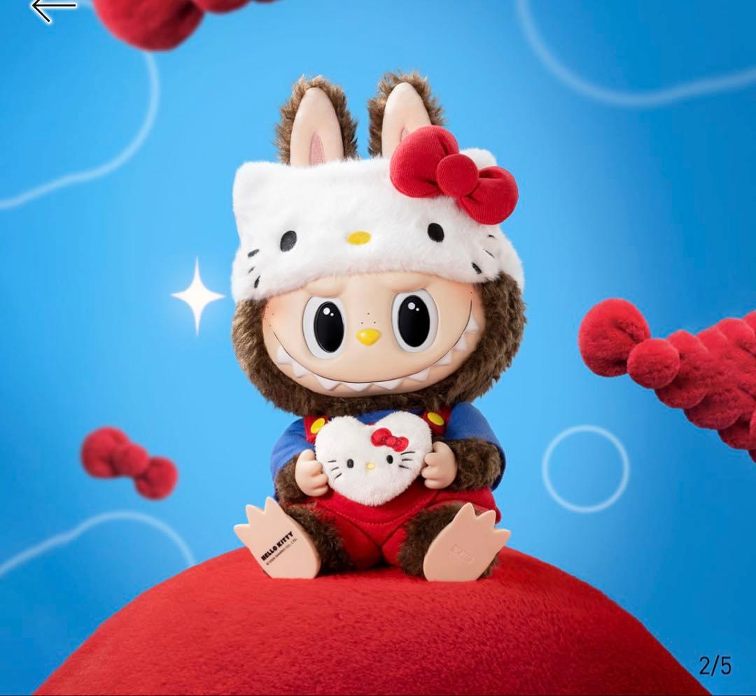 The monsters✖️Hello kittyめいぐるみ　ノベルティー付き