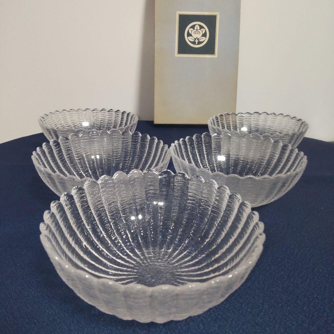 たち吉 菊花 菊割 デザートカップ 小鉢 5客 箱付