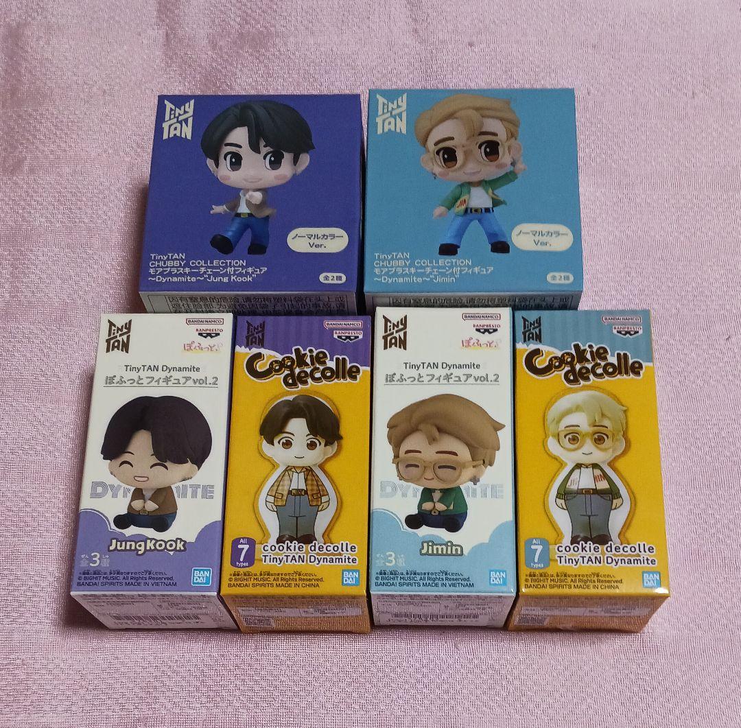 タイニータン フィギュア Qポスケット ジミン テテ ジョングク 17点セット