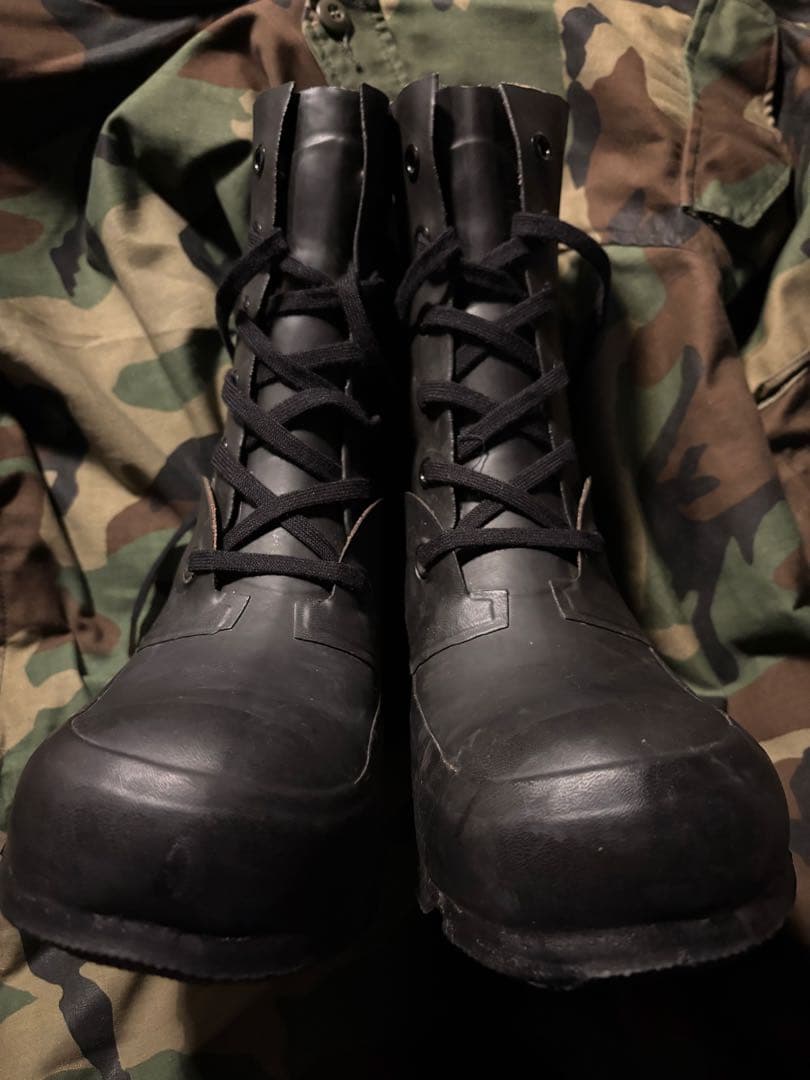 【不定期限定値下げ】 実物 ミッキーブーツ 7R デッドストック バニーブーツ