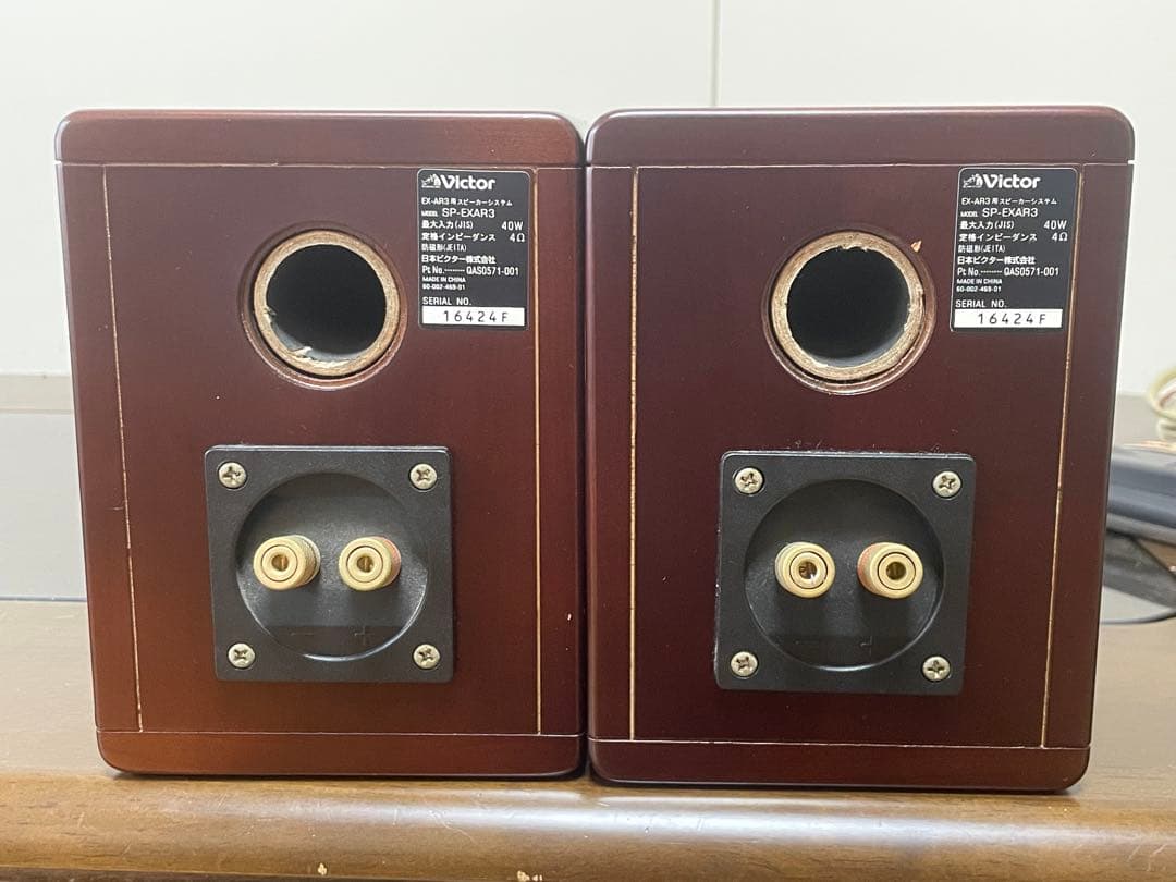 Victor ビクター コンパクトコンポーシステム EX-AR3 ウッドコーン