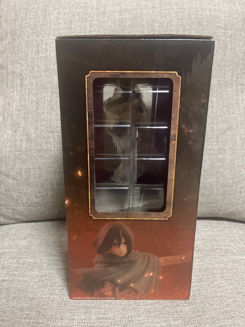 外箱のみ開封 匿名発送　進撃の巨人一番くじ 自由の翼 ミカサ ラストワン賞