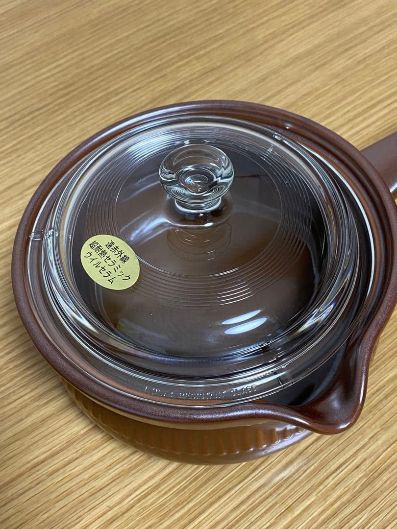 超耐熱セラミック　ウィルセラム　WEALCERAM 片手鍋　鍋　耐熱