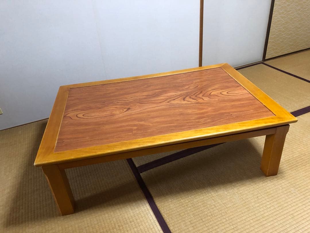 ※注意書きあり　ナショナル　松下電気　座卓(元コタツ用)