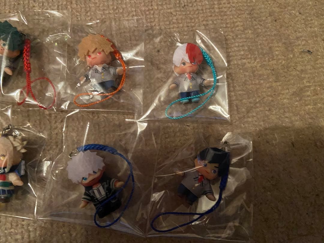 僕のヒーローアカデミアキューピーストラップ 8個セット