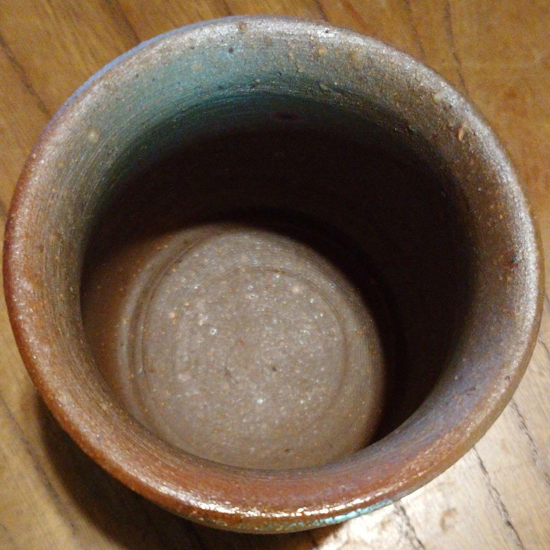 備前『伊勢崎 満』のぐい呑み  ③　共箱