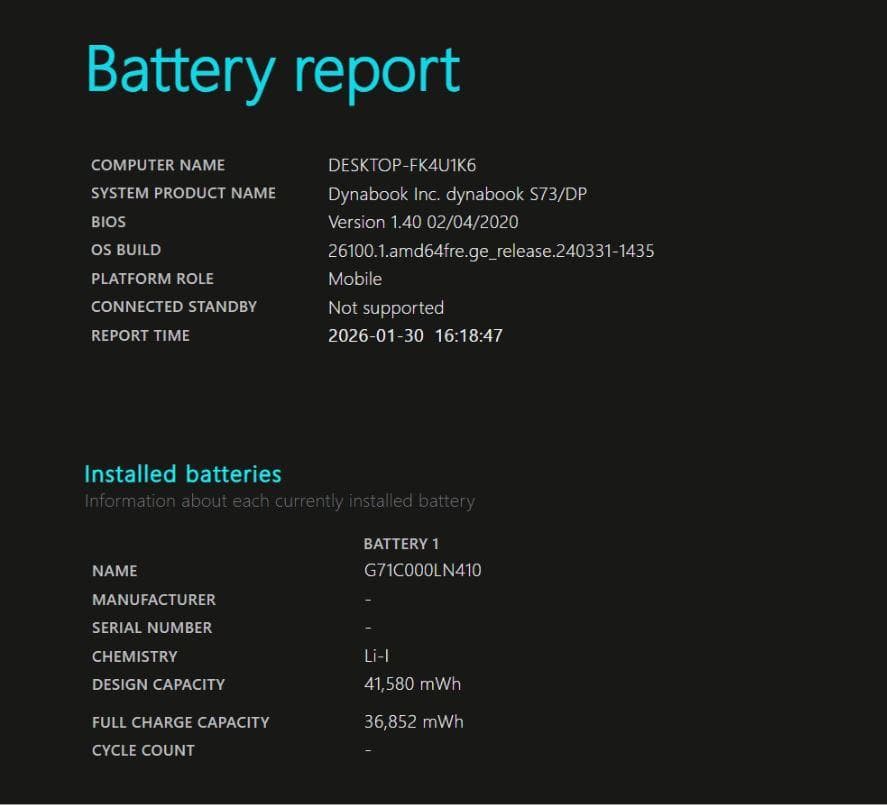 13.3 薄型 Dynabook S73/DP 8世代 I5 256GB