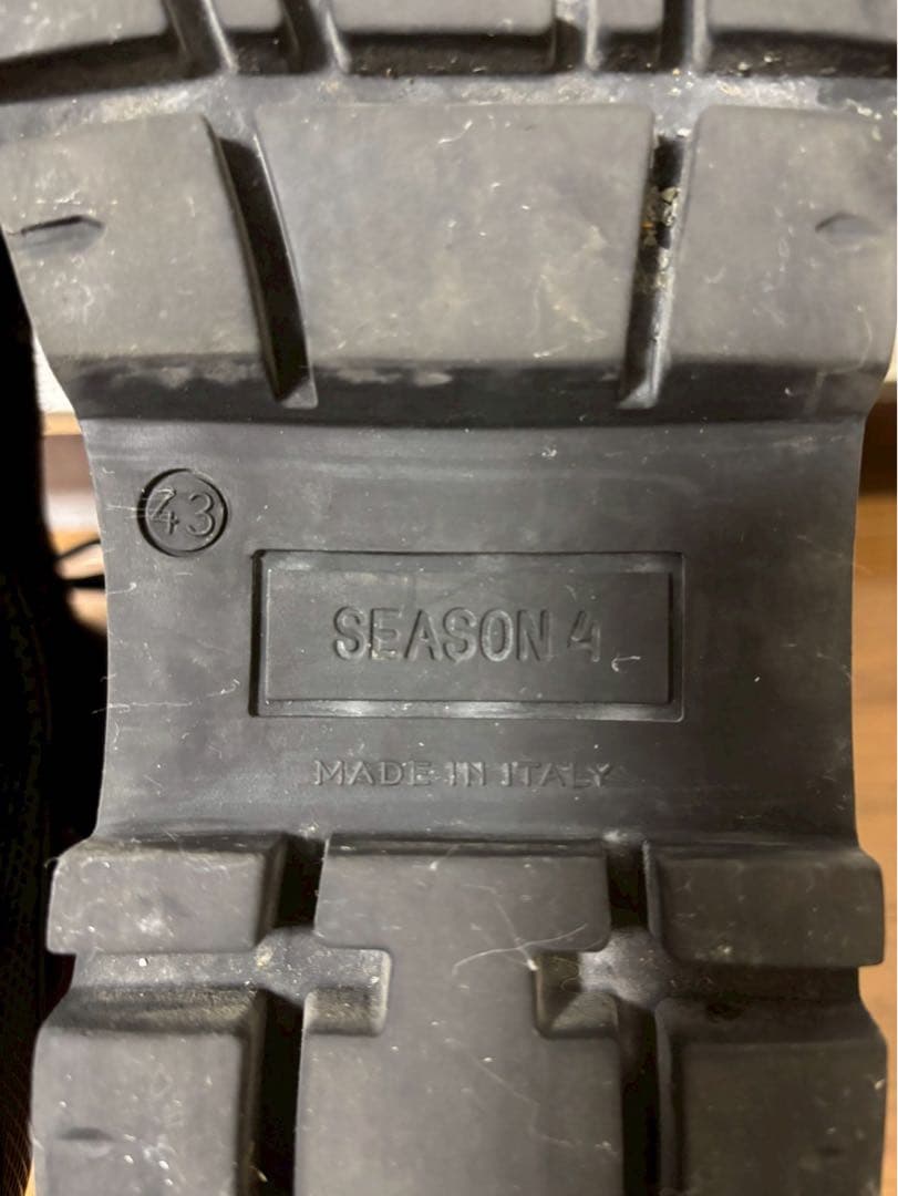【美品】Yeezy Combat Boot Season 4 希少サイズ43