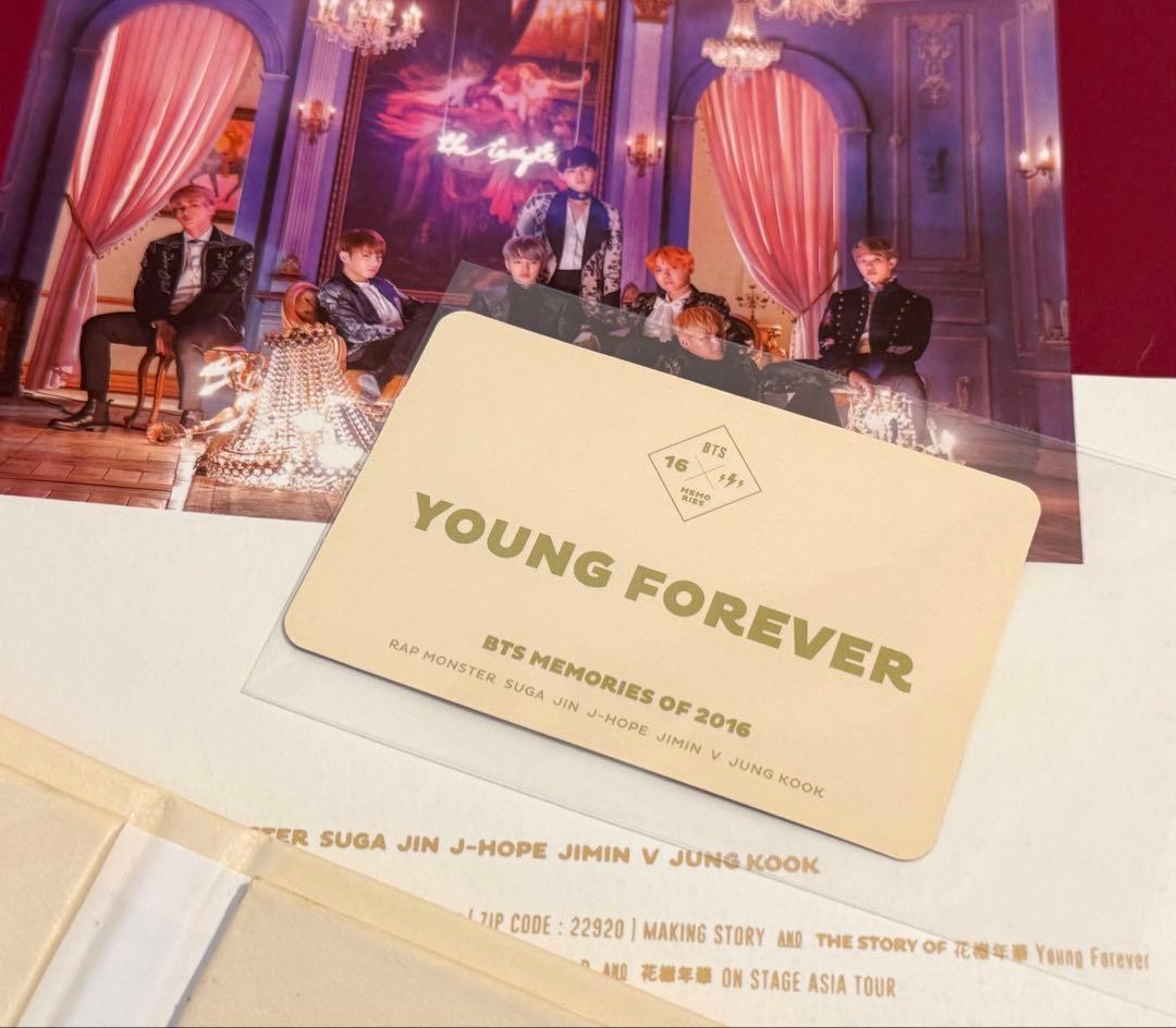 【BTS memories】2016・トレカ、おまけ付き