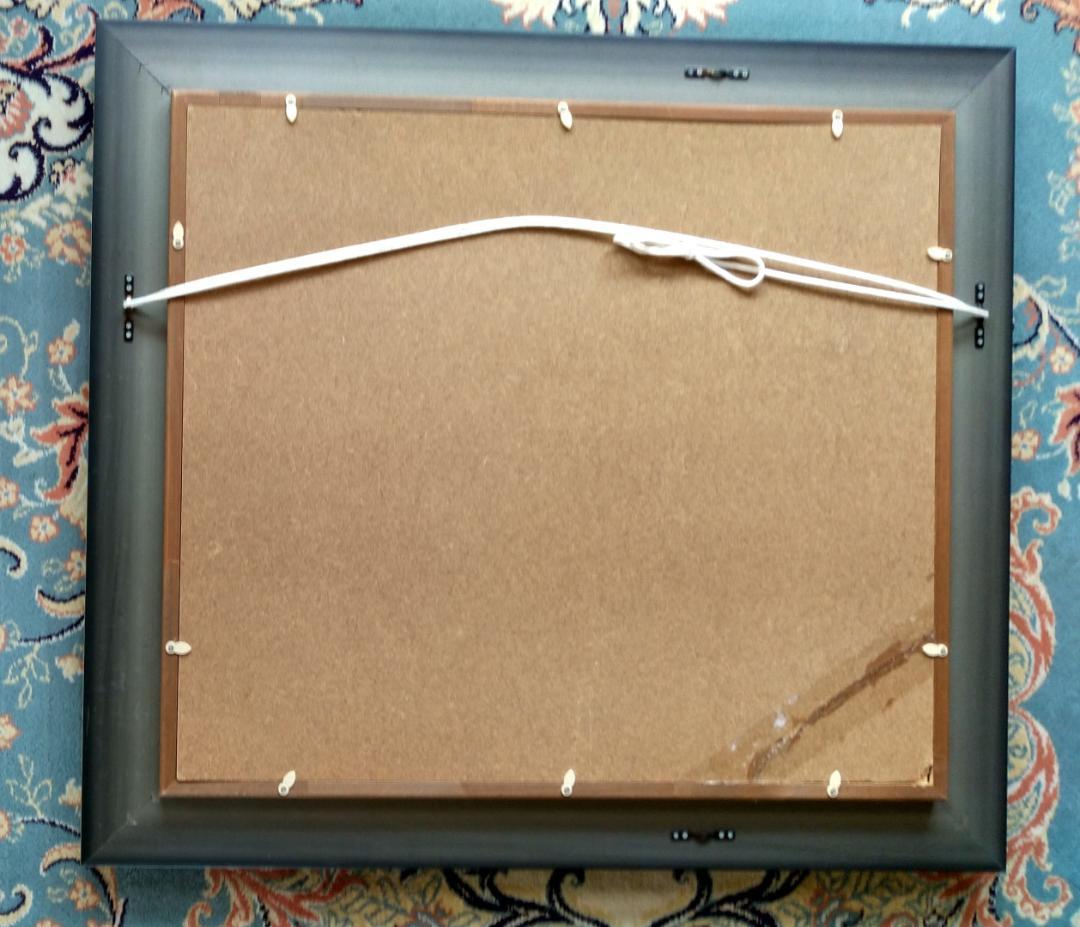 北海道美英「青い池」絵画 油彩画 風景画 原画