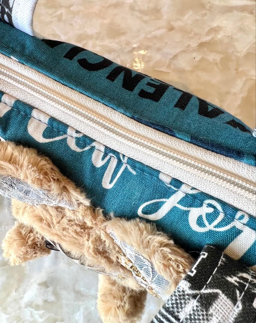 H*U様 コヤンイサムチョン　ぽってり可愛いころりんバッグ　ファスナーバッグ