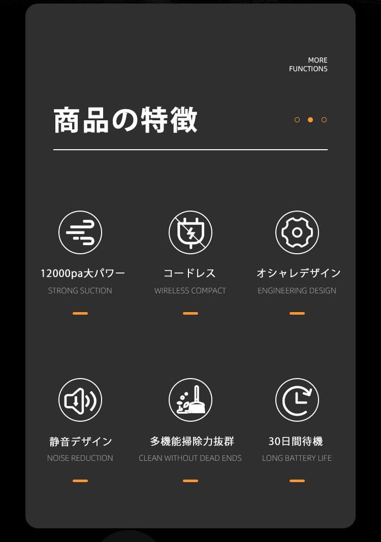 エアダスター 電動 充電式 100Ｗ ハンディクリーナー車用掃除機 掃除機