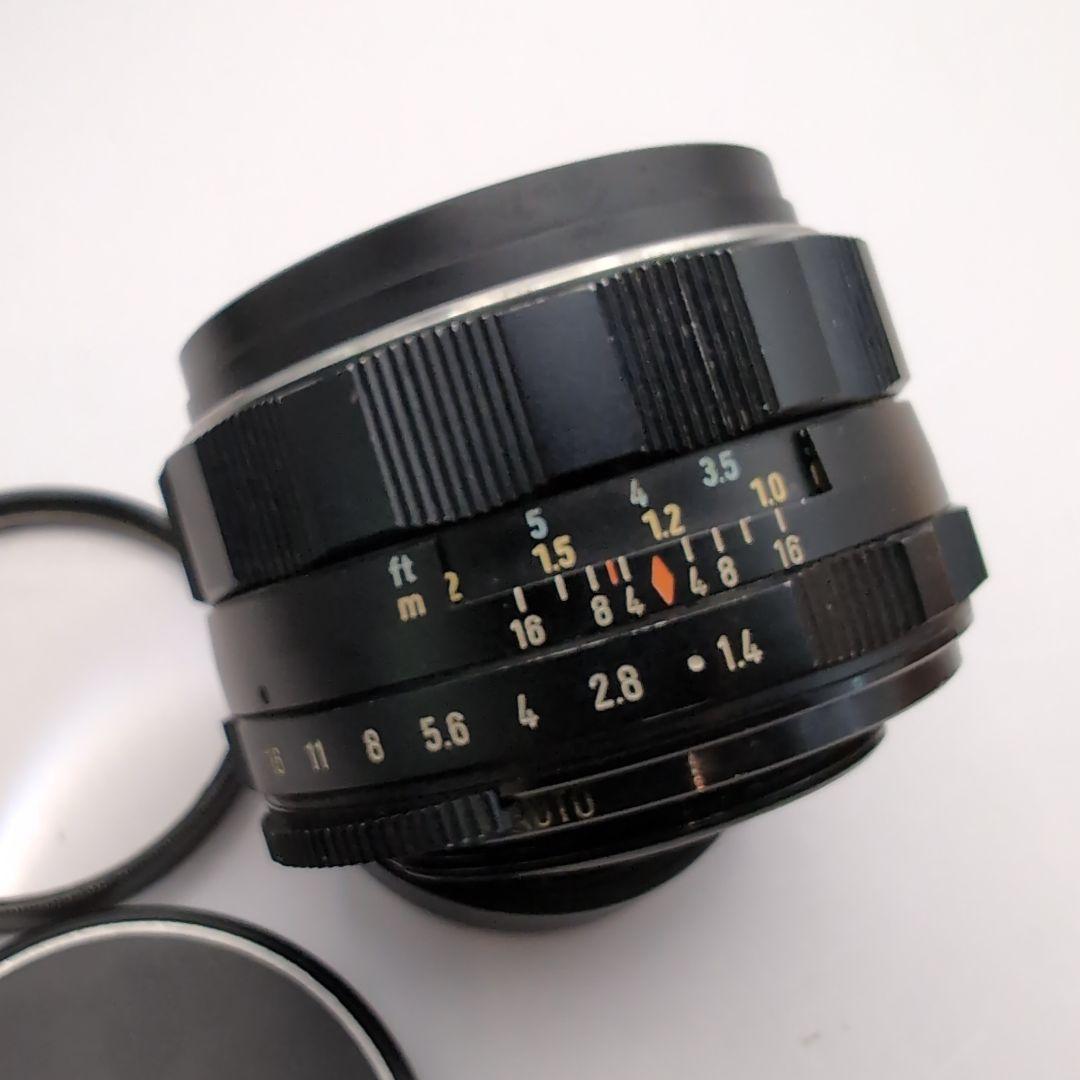 良品 Super Takumar 50mm f/1.4 純正レンズフード付き
