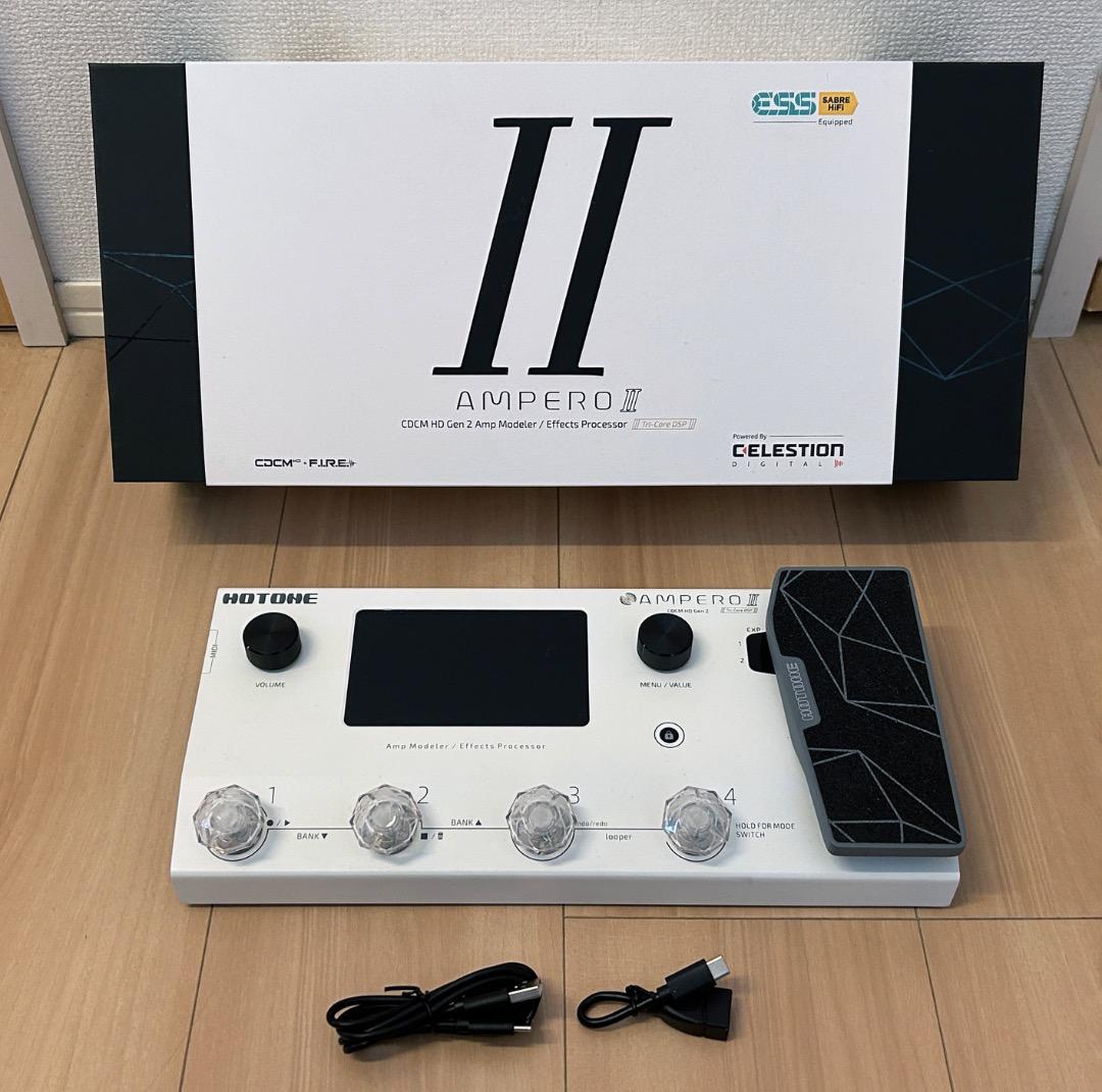 HOTONE AMPERO II & AMPERO SWITCH+ 新品同様