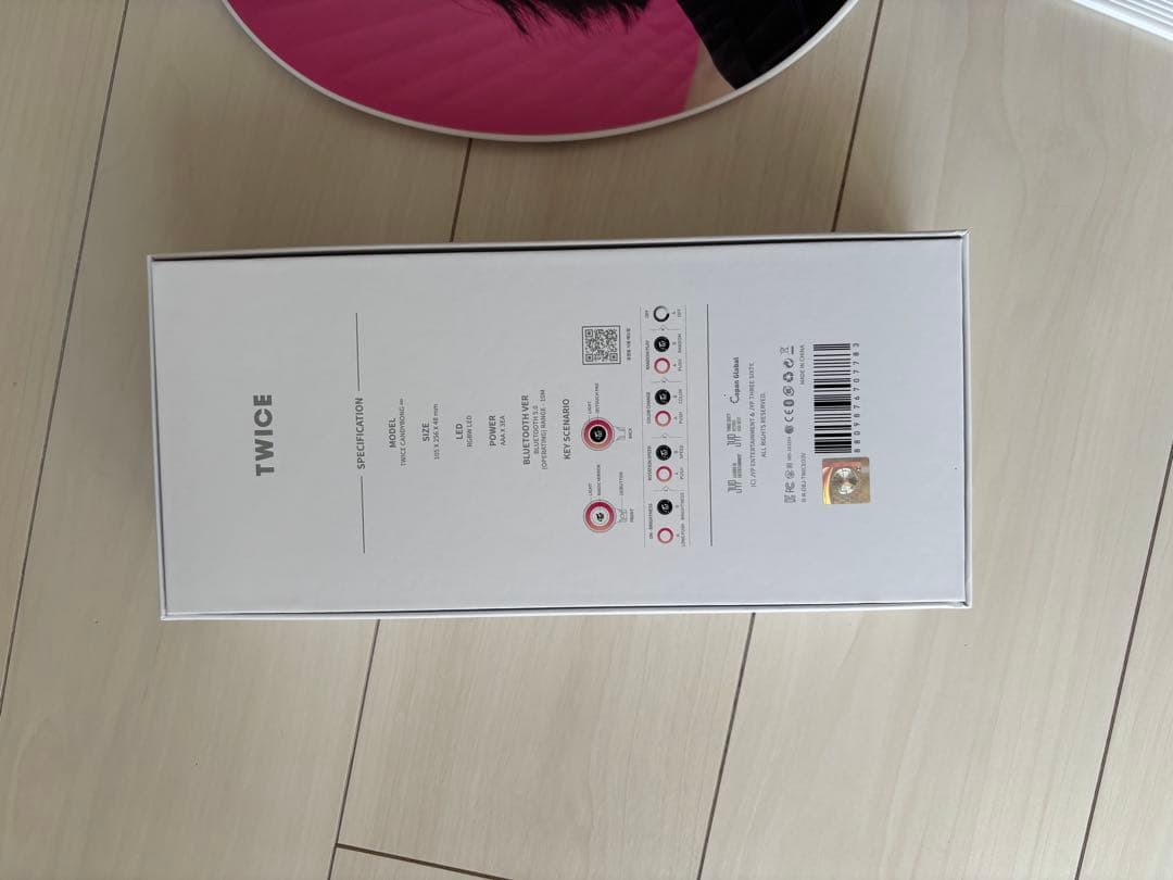 twice モモ　うちわ付き　candybong∞